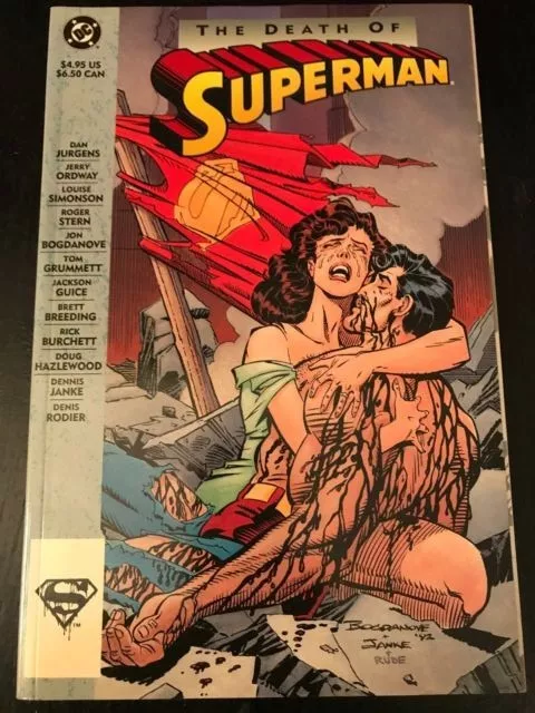 The Death Of Superman Fumetto Originale Americano - Ottimo La Morte Di Superman