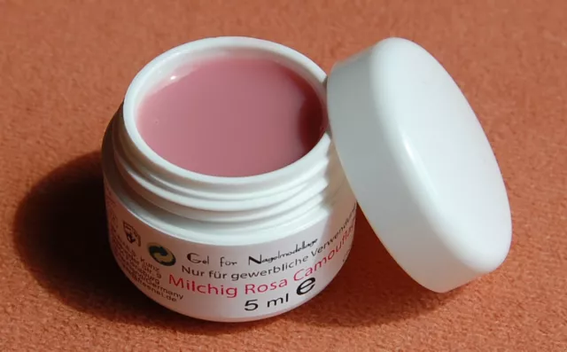 UV LED Gel Camouflage  Make Up Rosa Milchig 5 ml