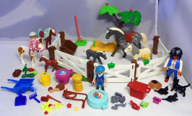 Base De Calèche Playmobil 5226 - Pour Ferme, Cheval, Univers équestre - Occasion