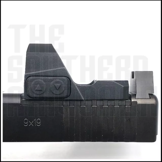 Open Reflex Red Dot Optic Sight For Glock Mos 17 19 20 21 22 23 01 Adapter Plate