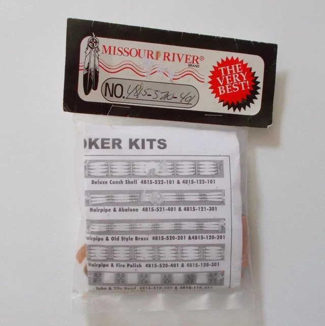 Vintage Missouri River Hairpipe And Fire Polish Choker Craft Kit  4815 520 401