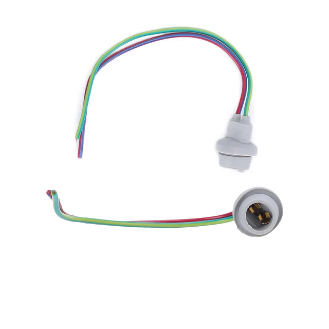 License Plate Lamp Socket Parking Light Connector High Efficient Plug And Play