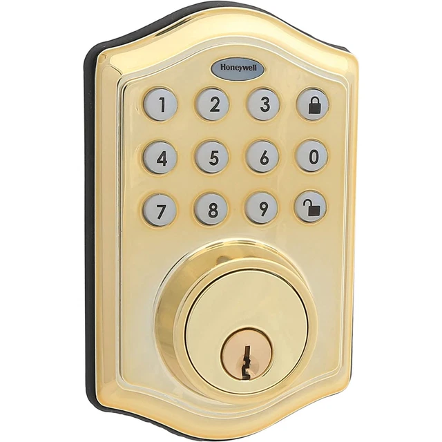 HONEYWELL SAFES & Door Lock Code Electronic Entry Deadbolt with