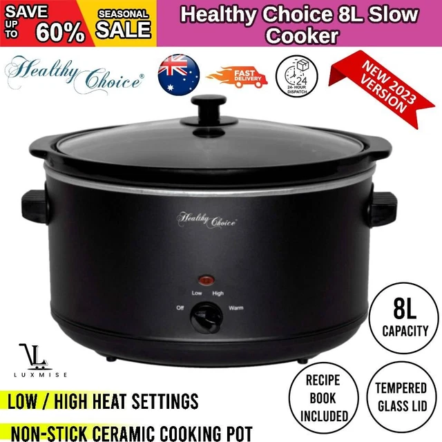Healthy choice sales 6l slow cooker