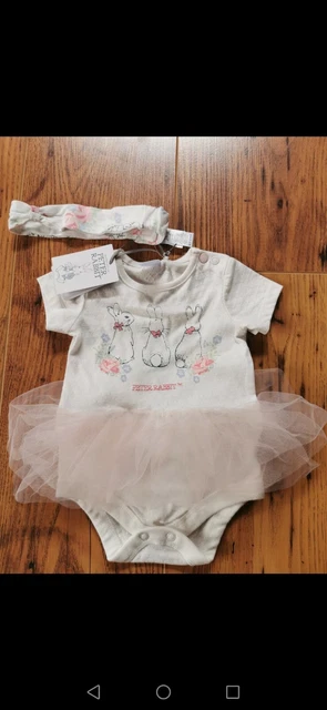 Baby Peter Rabbit Vest Age 0-3 Months