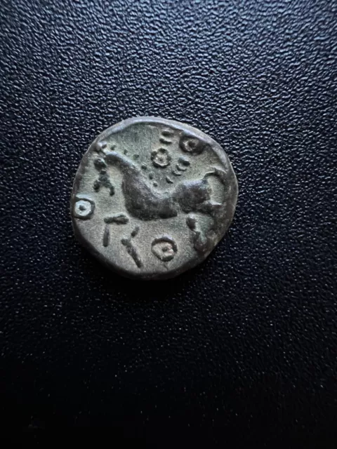 Celtic Gaul AMBIENS Region Amiens Bronze #A54