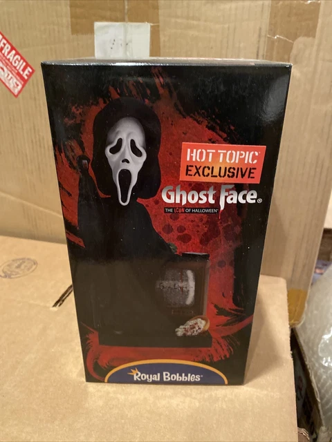 Ghost Face Scream Limited Edition Hot Topic Horror Halloween Bobblehead