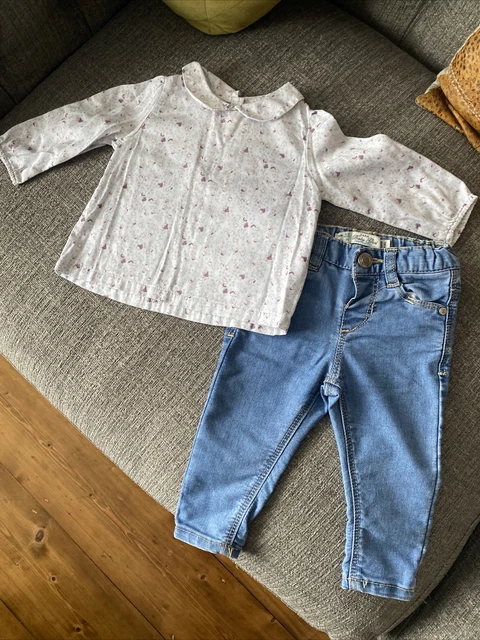 Abito da bambina The Little White Company & Zara età 3-6 mesi - bambina