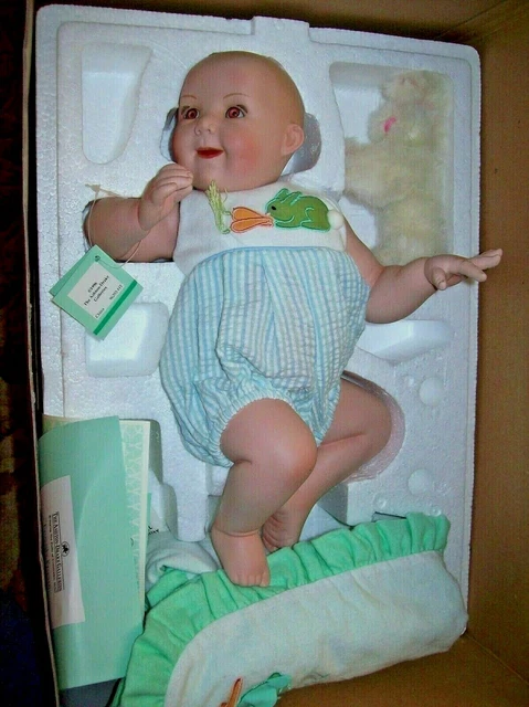 Ashton Drake / Titus Tomescu Porcelain "Fresh From The Patch"  W/Box & Coa