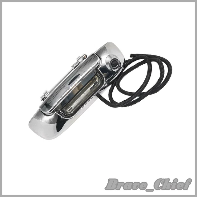 Rear Chrome Tailgate Handle w/Camera&Wiring Harness for Dodge Ram 1500 2500 3500