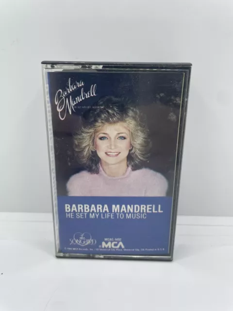 Barbara Mandrell: He Set My Life to Music (Cassette Tape, 1982) - Very Good