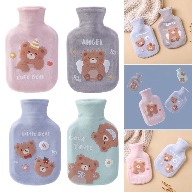 Pattern Safety Explosions Safe Plush Cartoon Bear Warm Bottle Hand Warmer