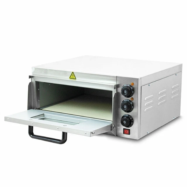 BITUXX Elektrischer Pizzaofen Pizzabackofen Pizzamaker Gastro Backofen 2