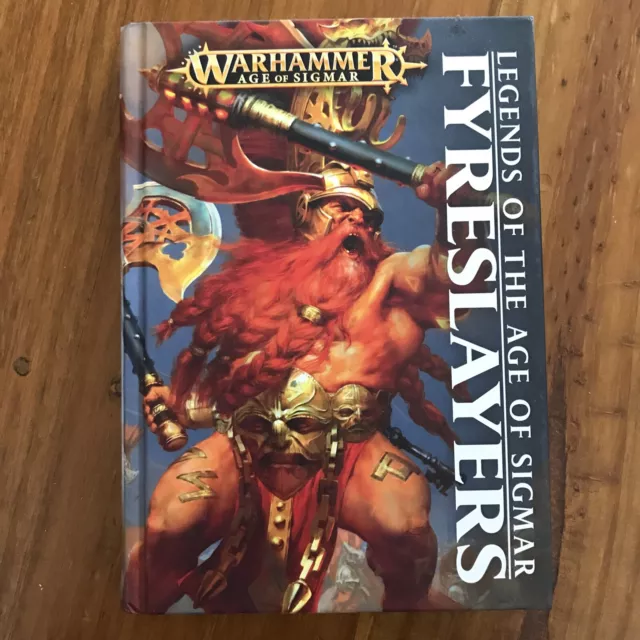 Legends Of The Age of Sigmar Fyreslayers Warhammer Black Library Hardcover Novel