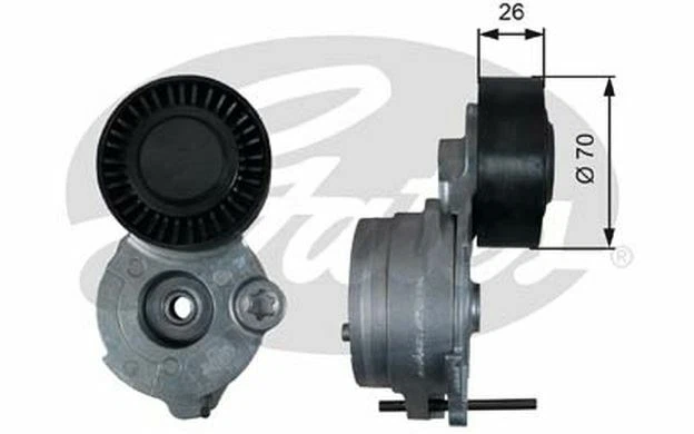 GATES Galet tendeur pour AUDI Q5 T39333 - Pièces Auto Mister Auto