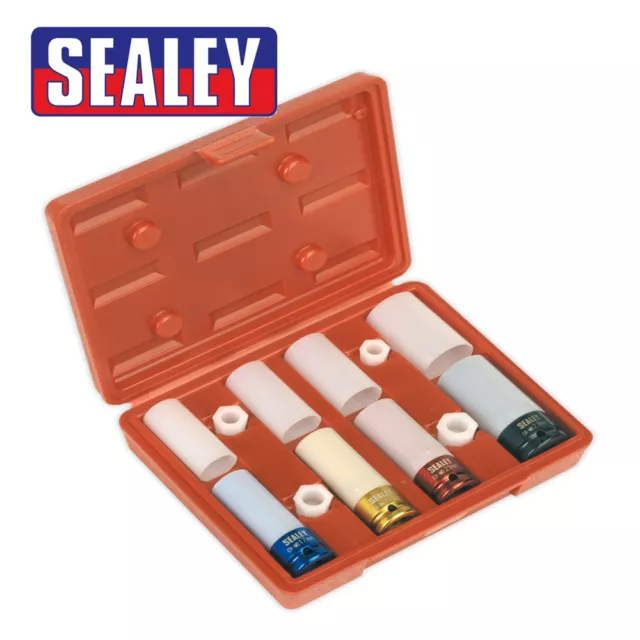 Sealey SX030 Alloy Wheel Impact Socket Set 4pc 1/2inSq Drive