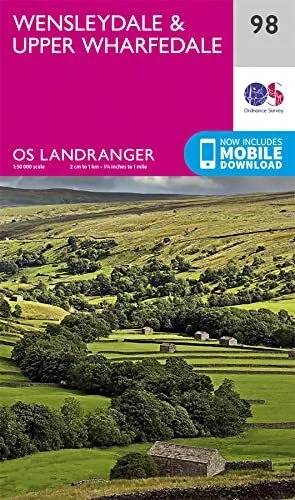 Wensleydale & Upper Wharfedale Map | Yorkshire Dales | Ord... by Ordnance Survey