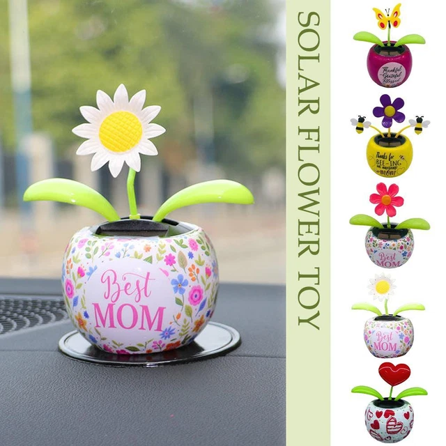 SOLAR DANCING TOY Flower Assorted Style Solar Powered Dancing Bobble