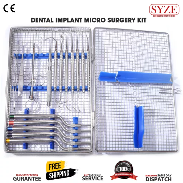 Dental Implant Oral Surgery Sinus Lift Kit Surgical Instruments || German Steel