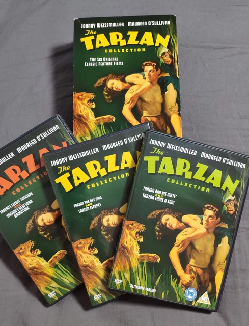 The Tarzan Collection - Six Original Classic Feature Films - 3DVD The Tarzan Collection - Six Original Classic Feature Films - 3DVD