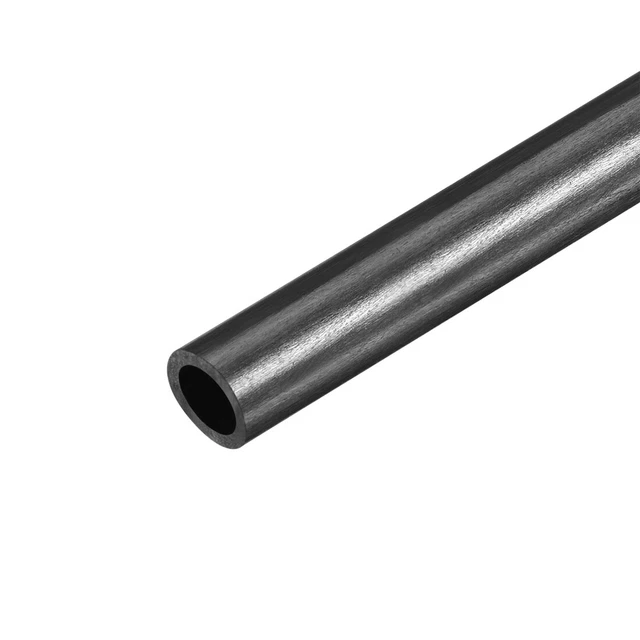 Fibra carbonio tubo tondo 6mm x 4mm x 500mm ala fibra carbonio tubi pultrusione