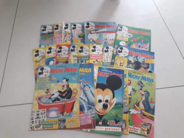 55 x Micky Maus Hefte  und 3 x Extrahefte Sammlung Konvolut