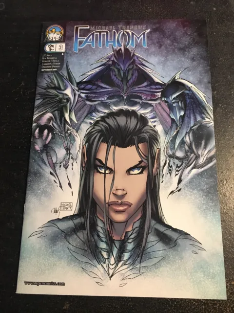 Michael Turner’s Fathom#3 Incredible Condition 9.4(2005) Micheal Turner Cover!!