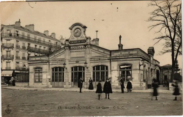 CPA AK St-MANDÉ La Gare (672445)