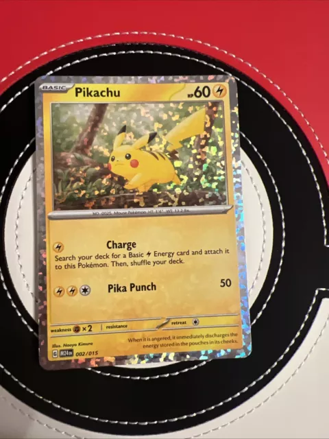 2025 MCDONALDS HAPPY Meal Pikachu Holo Pokémon Dragon Discovery Card
