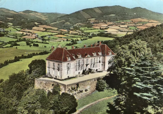*4902 cpsm 58 Larochemillay - le château, vue aérienne