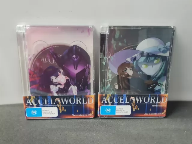 DVD Accel World Ex Ova 1-2 + 8 Specials English Subtitles +TRACKING  Shipping