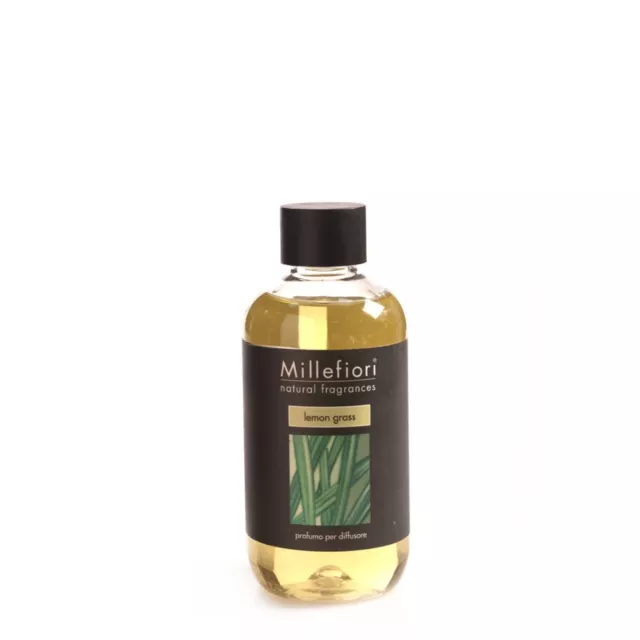 MILLEFIORI MILANO Raumduft Diffuser Nachfüllflasche 250 ml LEMON GRASS