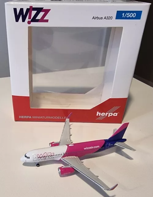 HERPA WINGS 1:500 Wizz Air Airbus A320 HA-LSA 536943