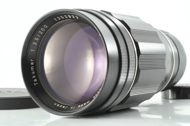 [CLA'd Opt.MINT] Asahi Pentax Takumar 200mm F/3.5 M42 Telephoto Lens From JAPAN