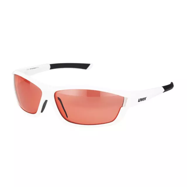 Uvex Sportstyle 611 VL Sunglasses white / red