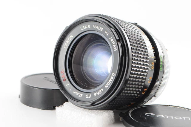Canon Lens Fd 35Mm F2 S.S.C. Rare/Final Ii Type