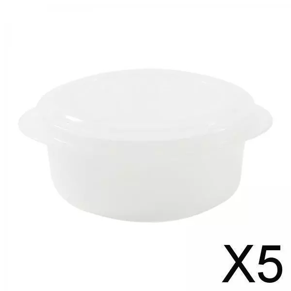 5X Meal-Prep-Behälter, Auslaufsicherer Gefrierschrank, 300 Ml