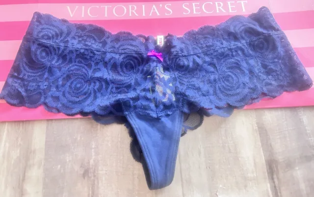Victoria's Secret PINK Variety Logo Cheekster Panty, Set of 3