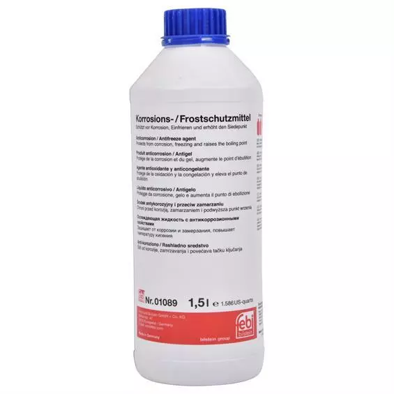 Febi Bilstein 01089 antigelo 1,5 litri G11 blu per Mercedes-Benz BMW