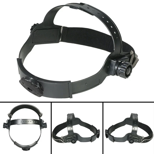 Coiffures Casque Soudure 1 PC Compatible Avec Poids Léger Réglable Design Noir