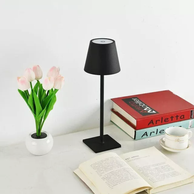 LED Lamp Table Lamp Dimmable Lamp Night Light USB Rechargeable Cordless Decor UK