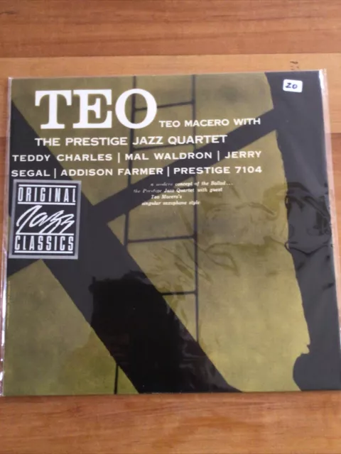 LP: Teo Macero With The Prestige Jazz Quartet: Teo