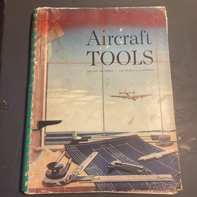 Aircraft Tools Inc 1947 Plane Parts Catalog Vintage Aviation Collectible Book