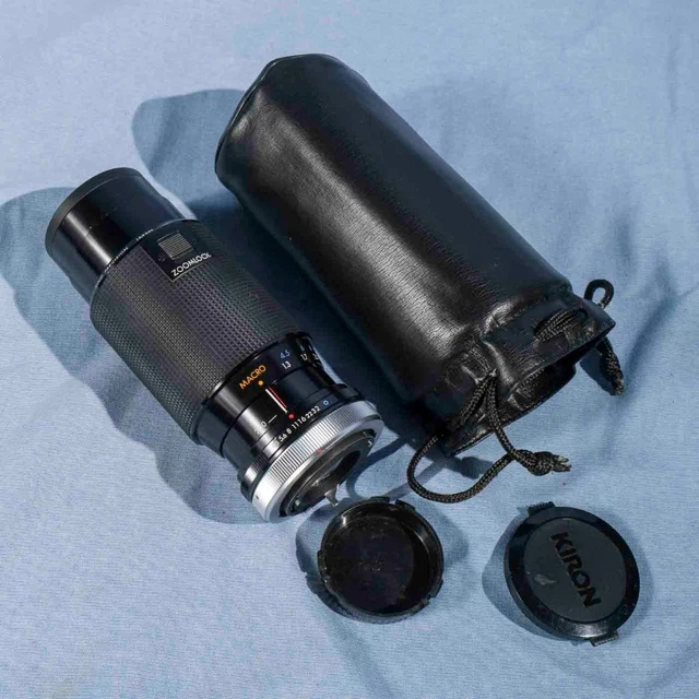 Kiron 80-200mm F/4.5 Macro 1:4 Objectif Canon Fd Support