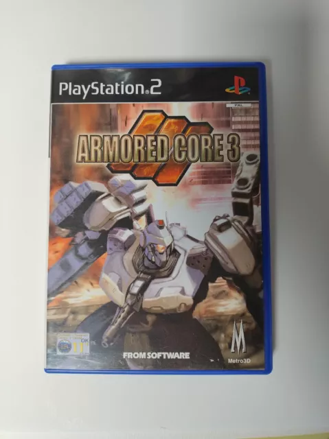 USED PS2 PlayStation 2 Armored Core 3: Silent Line 82070 JAPAN