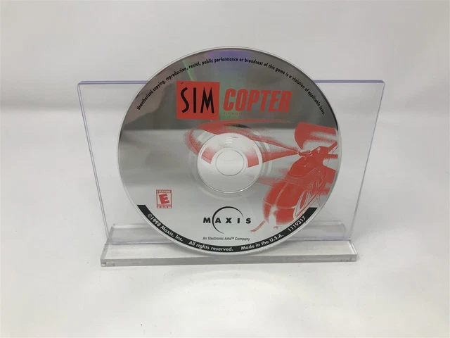 Sim Copter PC – CDROM + Boîte D'origine – Édition Collectionneur, Comme Neuf