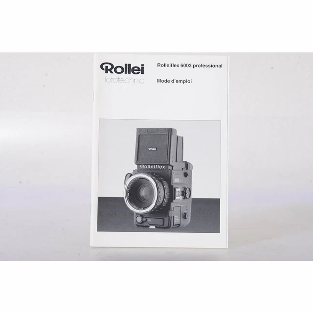 Mode D'emploi Rollei 35 / 35S / 35T - Multilingue (dont Français) - Occasion Propre