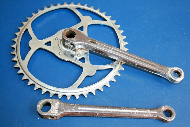NERVAR ANCIEN PEDALIER Alu Velo Course Road Bicycle Crankset 170 45 52