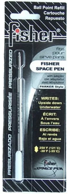 Sensa Ballpoint Pen Black  Medium Pt Refill SPR4 Fisher Space Pen New In Pack