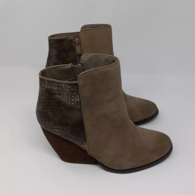 Very Volatile Whitby wedges boots size 10 Women's ankle Boots